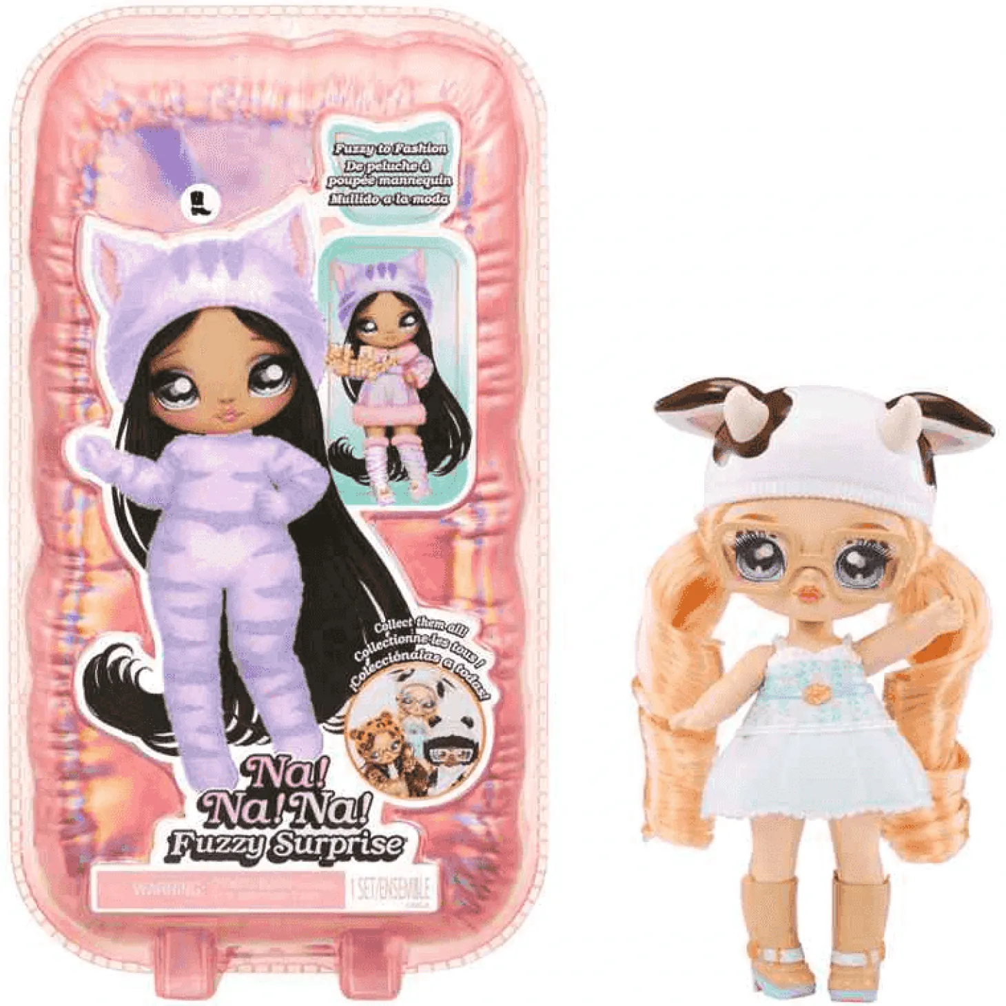Na! Na! Na! Muñeca Fuzzy Surprise - Cow Girl (Vaquera)