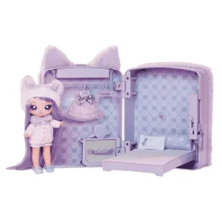 Na! Na! Na! Surprise 3 en 1 Mochila Dormitorio Serie 3 Lavender Kitty