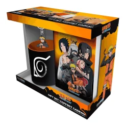 Naruto Shippuden Set de Regalo Taza Llavero y Libreta