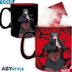Naruto Shippuden Taza con Efecto Térmico Kakashi Itachi 460 ml