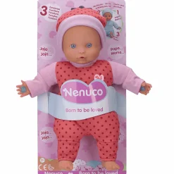 Nenuco Muñeco Blandito 3 Funciones Rosa