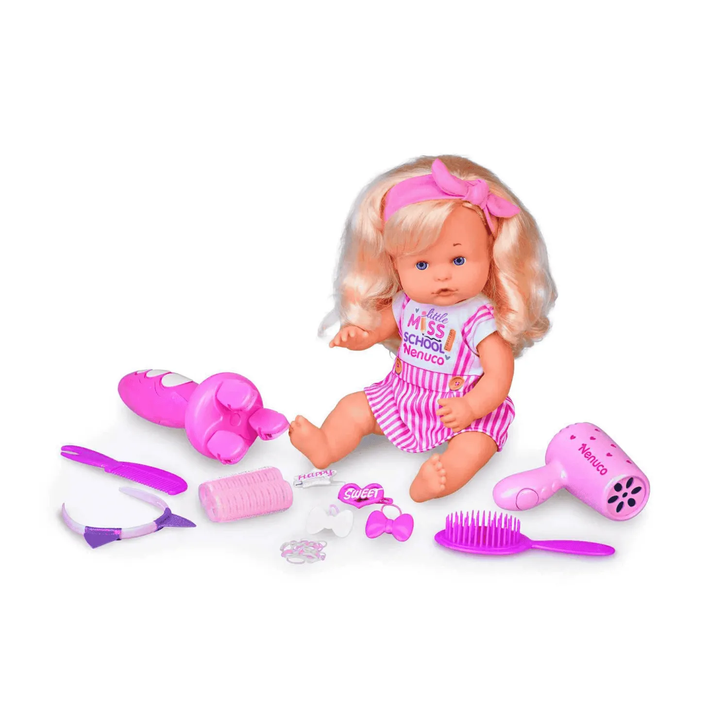 Nenuco Peinaditos para el cole Muñeca Bebé de Juguete