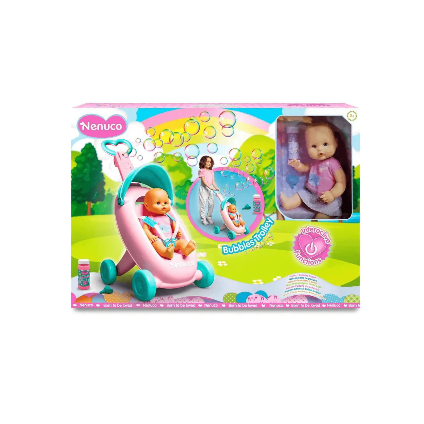 Nenuco Sillita de Pompas Muñeca Bebé