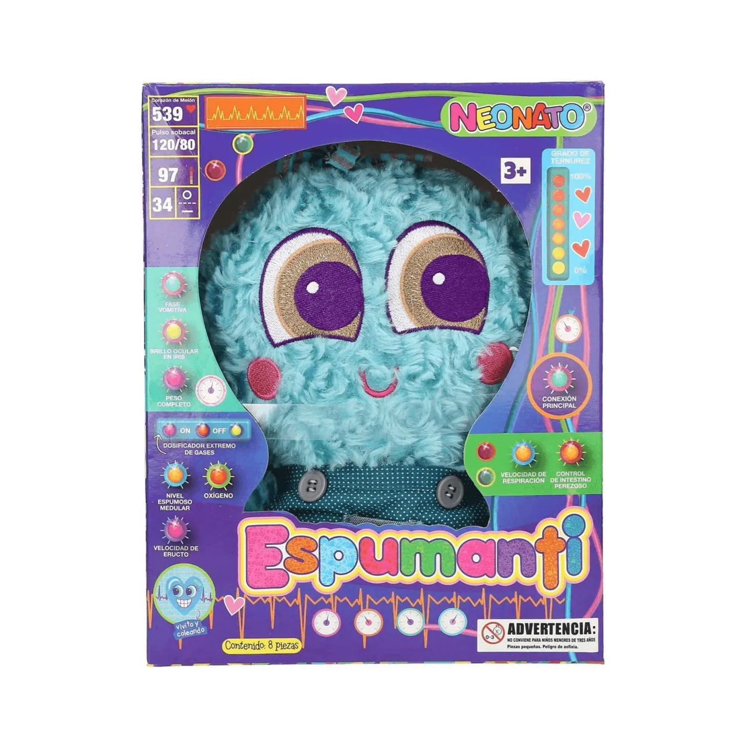 Neonato Bebé Espumanti Verde