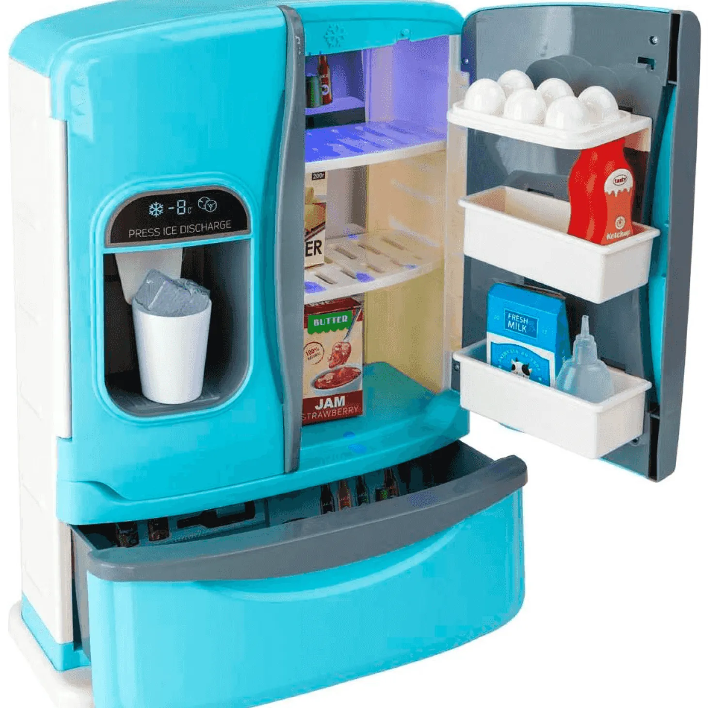 Nevera de Juguete Role Planet Frigo Deluxe Super Chef con luces, sonidos y spray (3+)