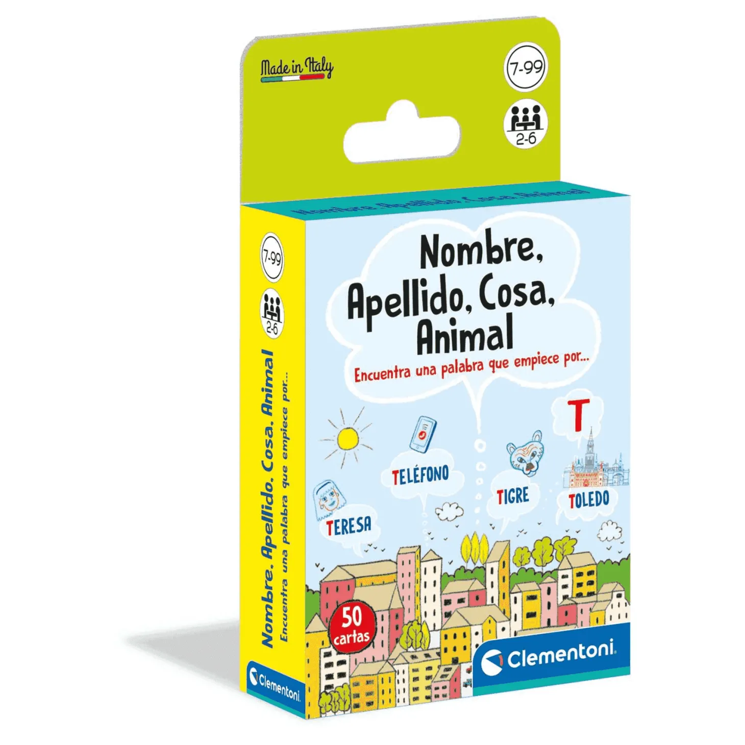 Nombre, Apellido, Cosa, Animal