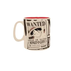 ONE PIECE Taza Luffy & Wanted 460 ml
