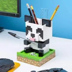 Organizador de escritorio Panda Minecraft 15 cm