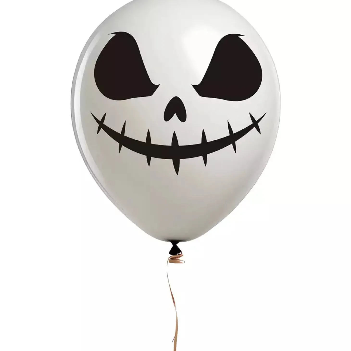 Pack 10 Globos Blancos Fantasma 30 cm