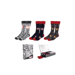 Pack de 3 Calcetines Marvel Tallas 38-45
