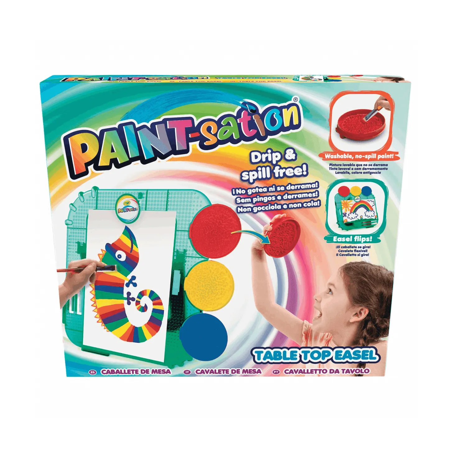 Paint-Station Caballete de Mesa Artístico