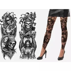 Pantys Efecto Tatuaje Muerte