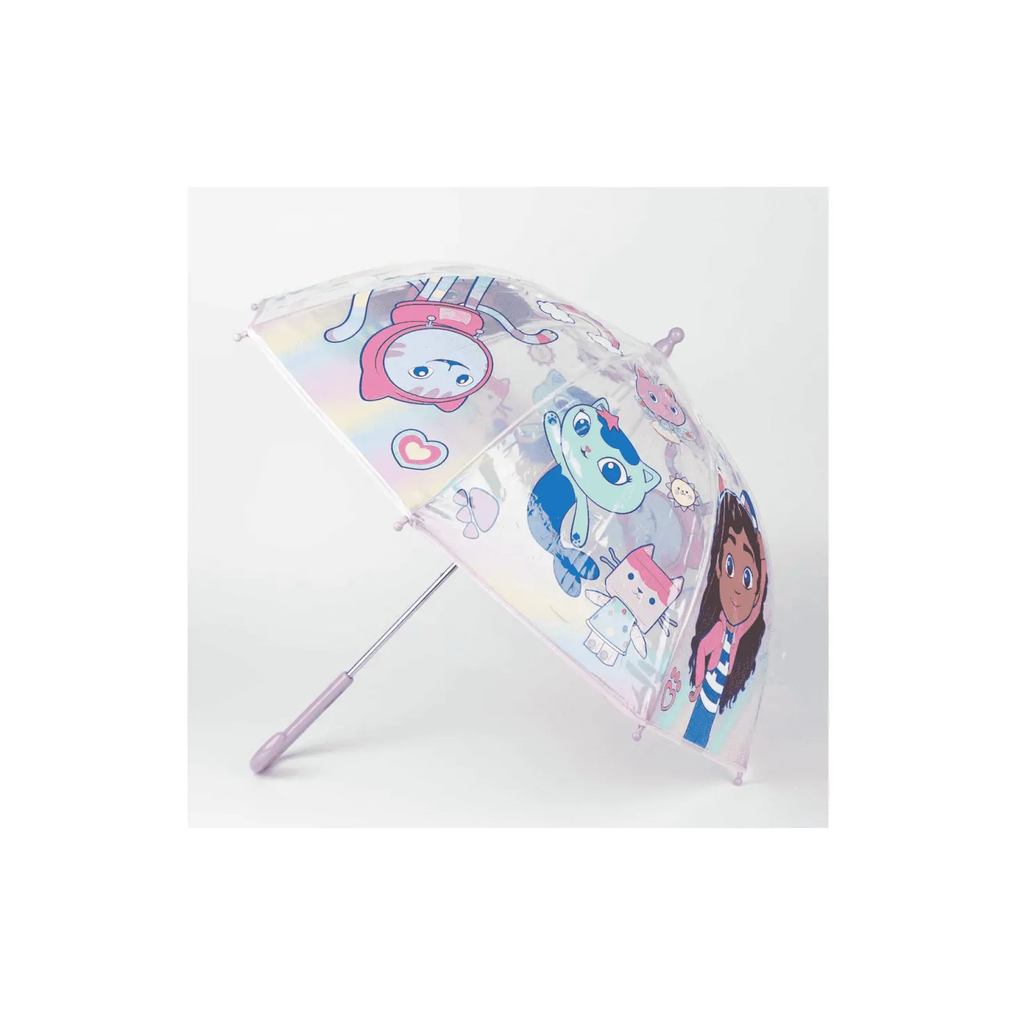 Paraguas Manual Poe Burbuja Gabby’s Dollhouse y sus amigos