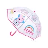 Paraguas Manual Poe Burbuja Peppa Pig