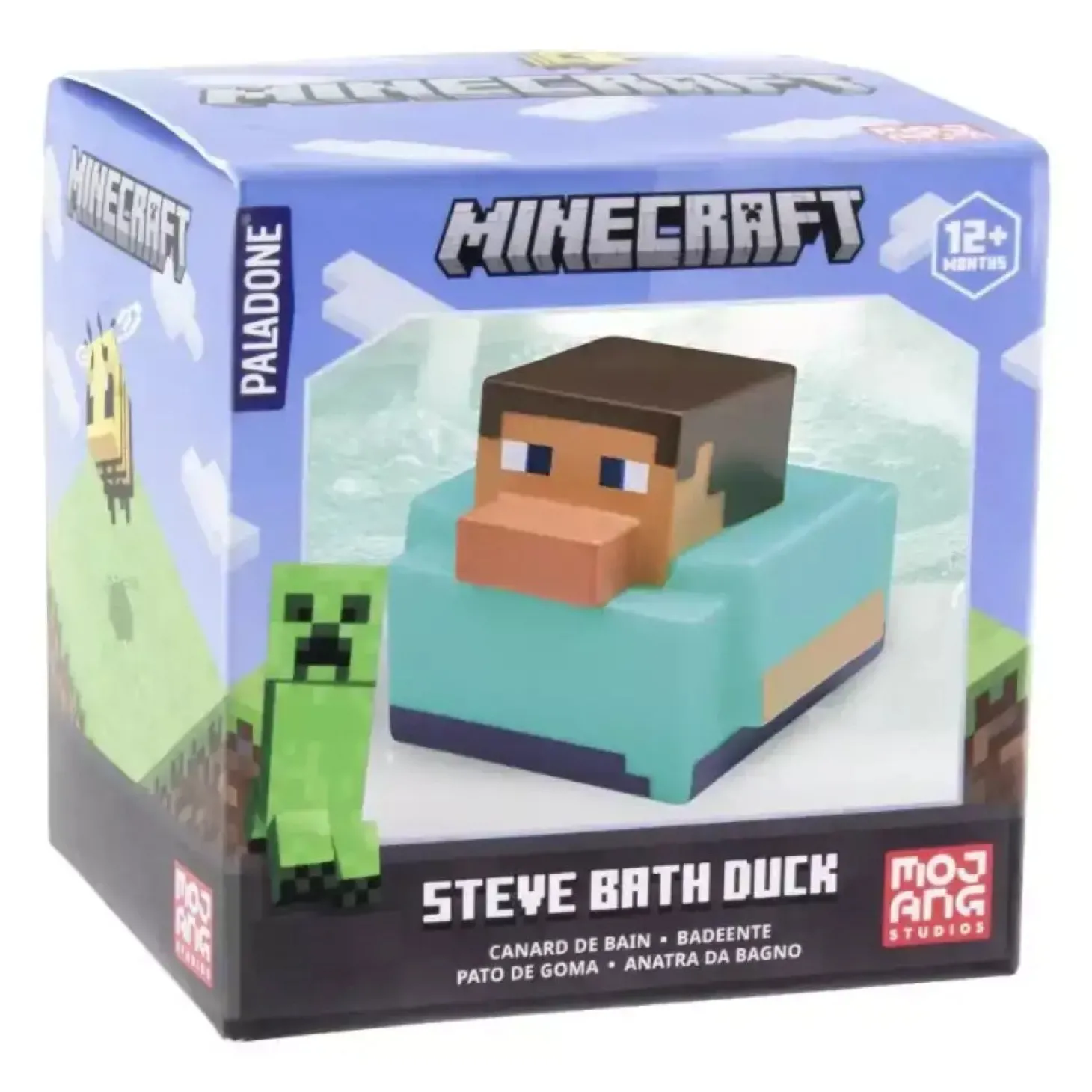 Pato de Baño Minecraft Steve