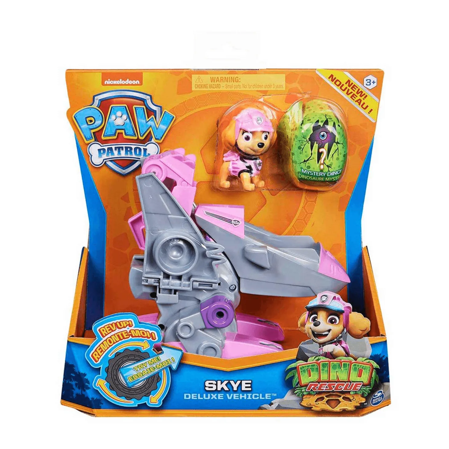 Patrulla Canina Vehículo Deluxe Dino Rescue Skye