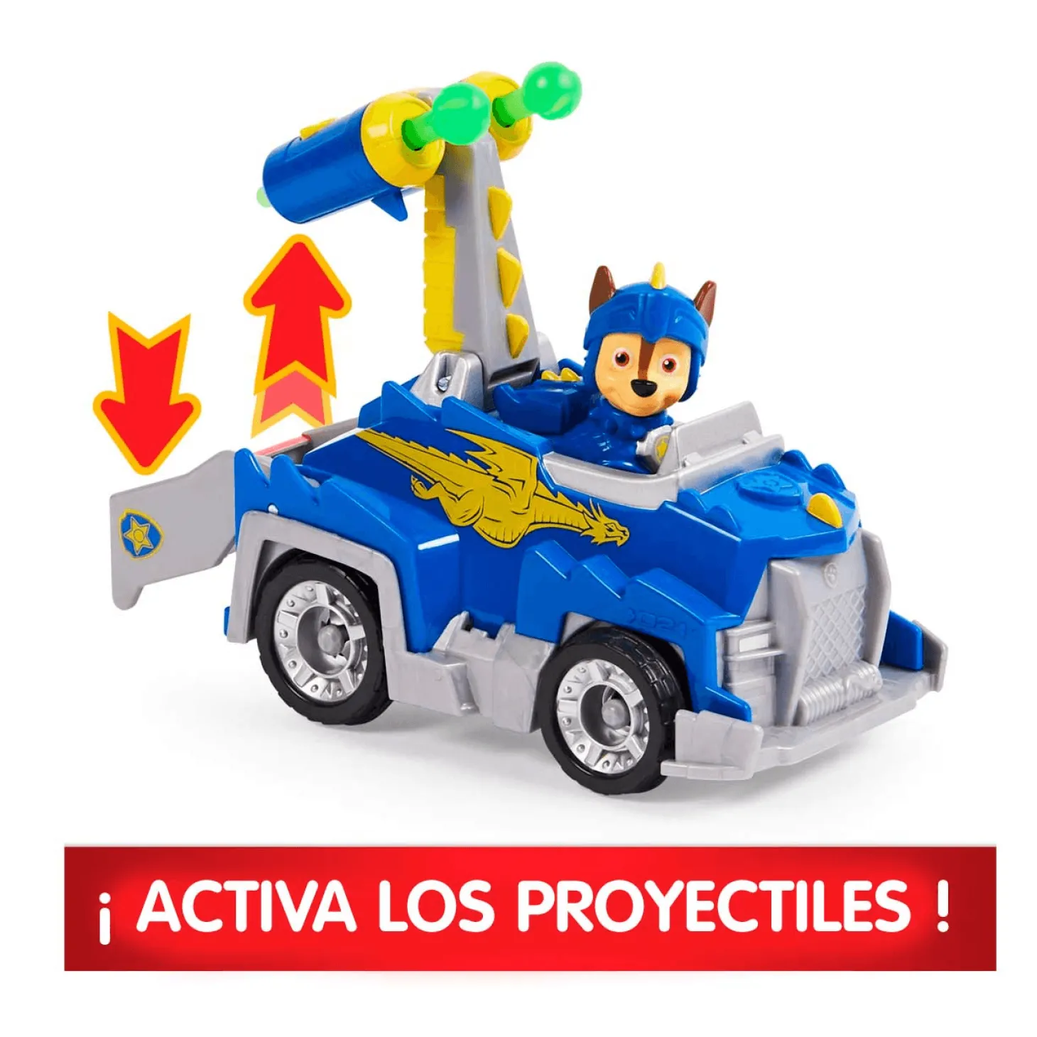 Paw Patrol Vehículo Caballeros Chase