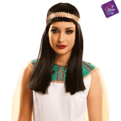 Peluca Egipcia para disfraz