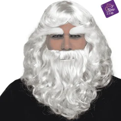 Peluca Papá noel para disfraz