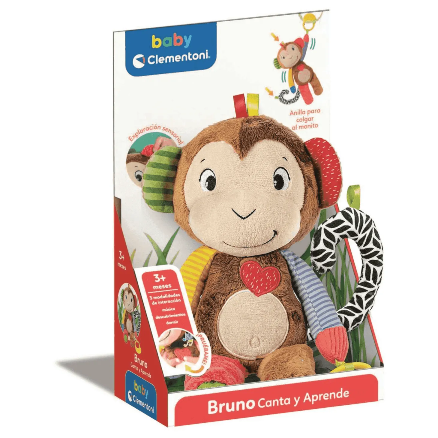 Peluche Bruno Canta y Aprende