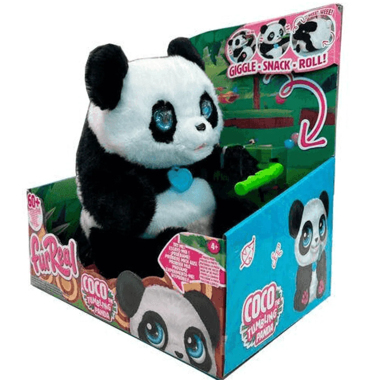 Peluche Interactivo Coco The Tumbling Panda 26-27 cm – FurReal (+4 años)