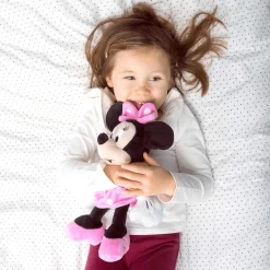 Peluche Minnie Con Vestido Rosa 25 cm