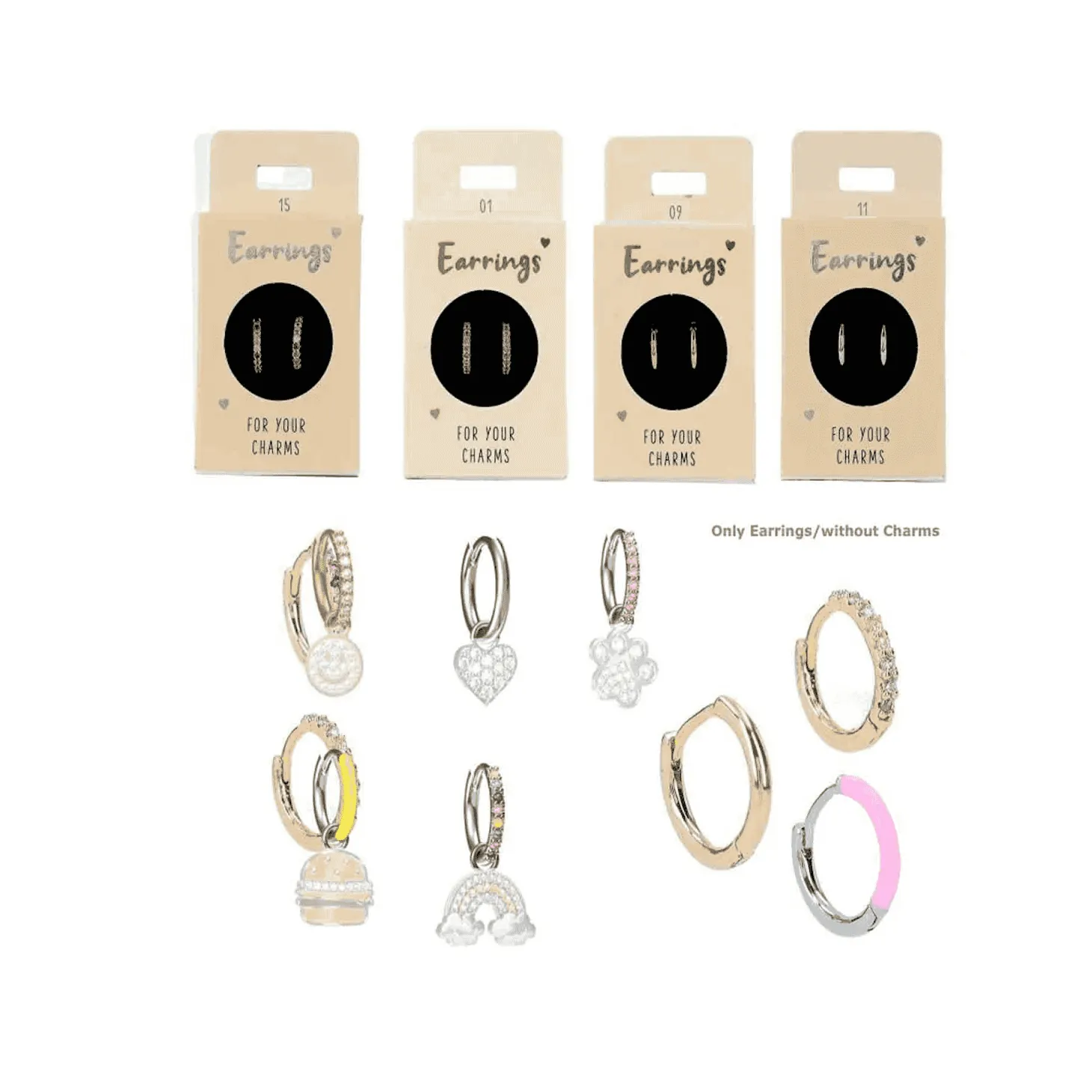 Pendientes en cajita