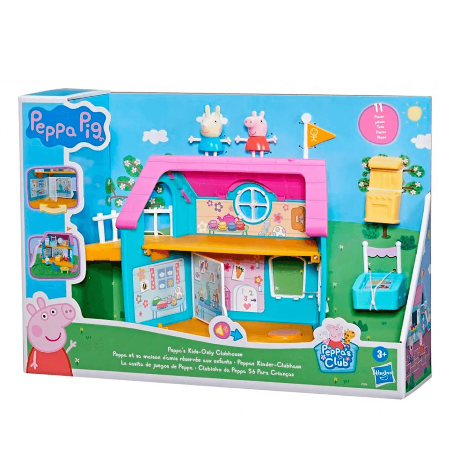 Peppa Pig Clubhouse Casita de Juegos