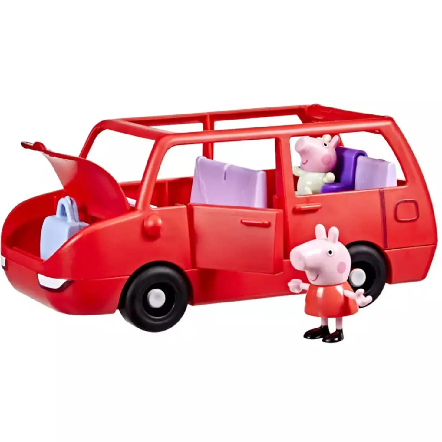 Peppa Pig el Auto Rojo de la Familia