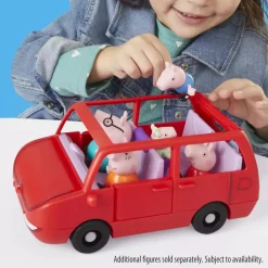 Peppa Pig el Auto Rojo de la Familia