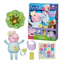 Peppa Pig Evie – Muñeca Interactiva Gruñidos y Abrazos