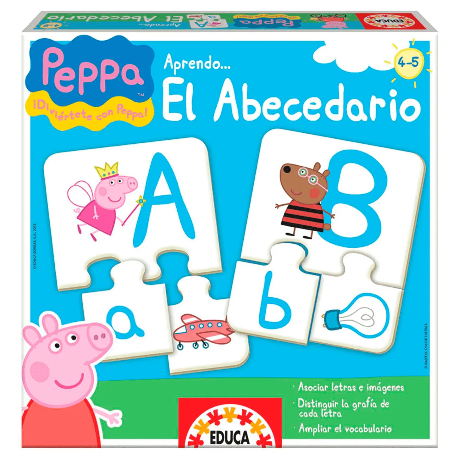 Peppa Pig Juego Aprendo El Abecedario