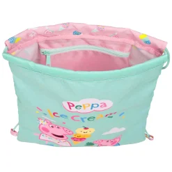 Peppa Pig Mochila Saco Ice Cream con Cuerdas