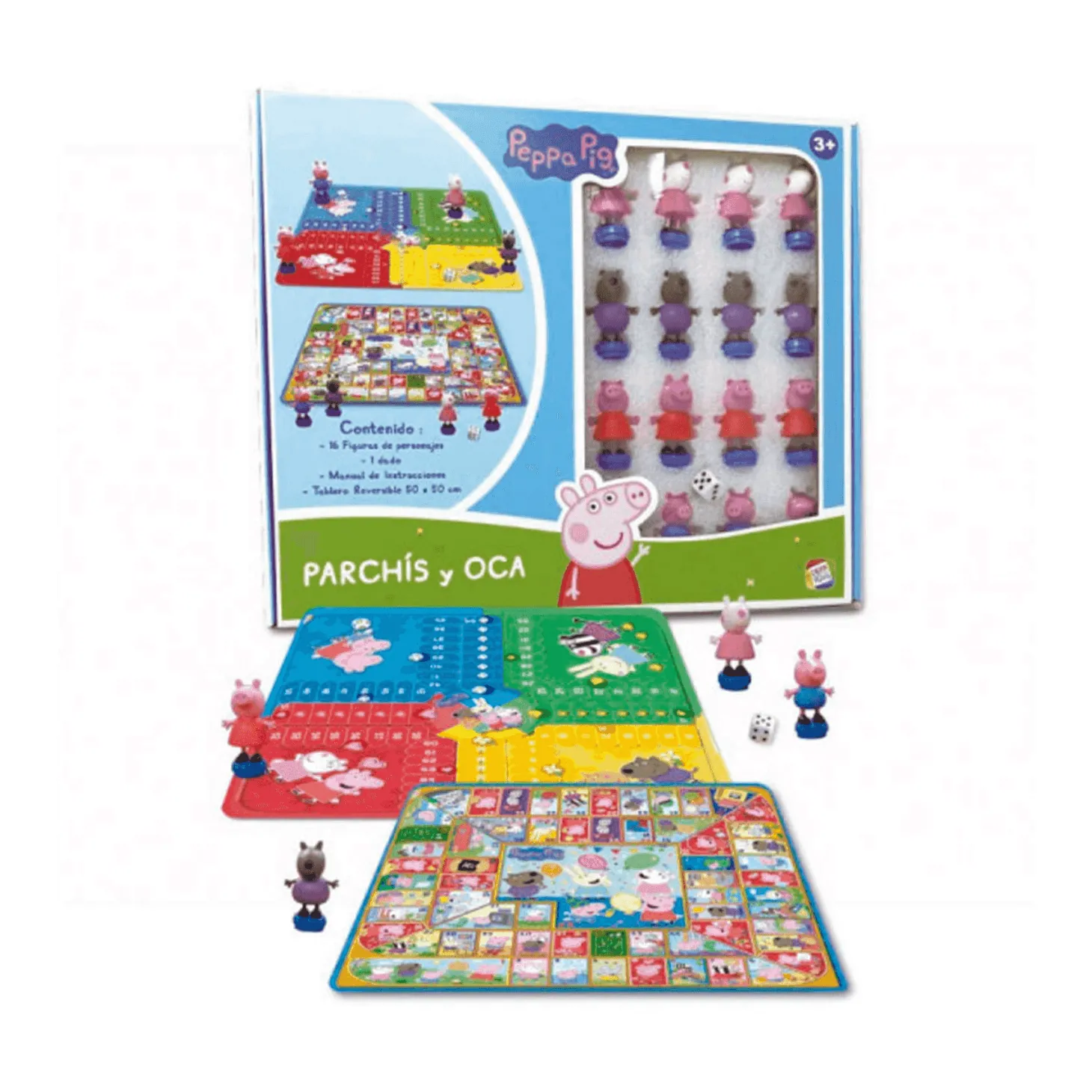 Peppa Pig Parchis y Oca