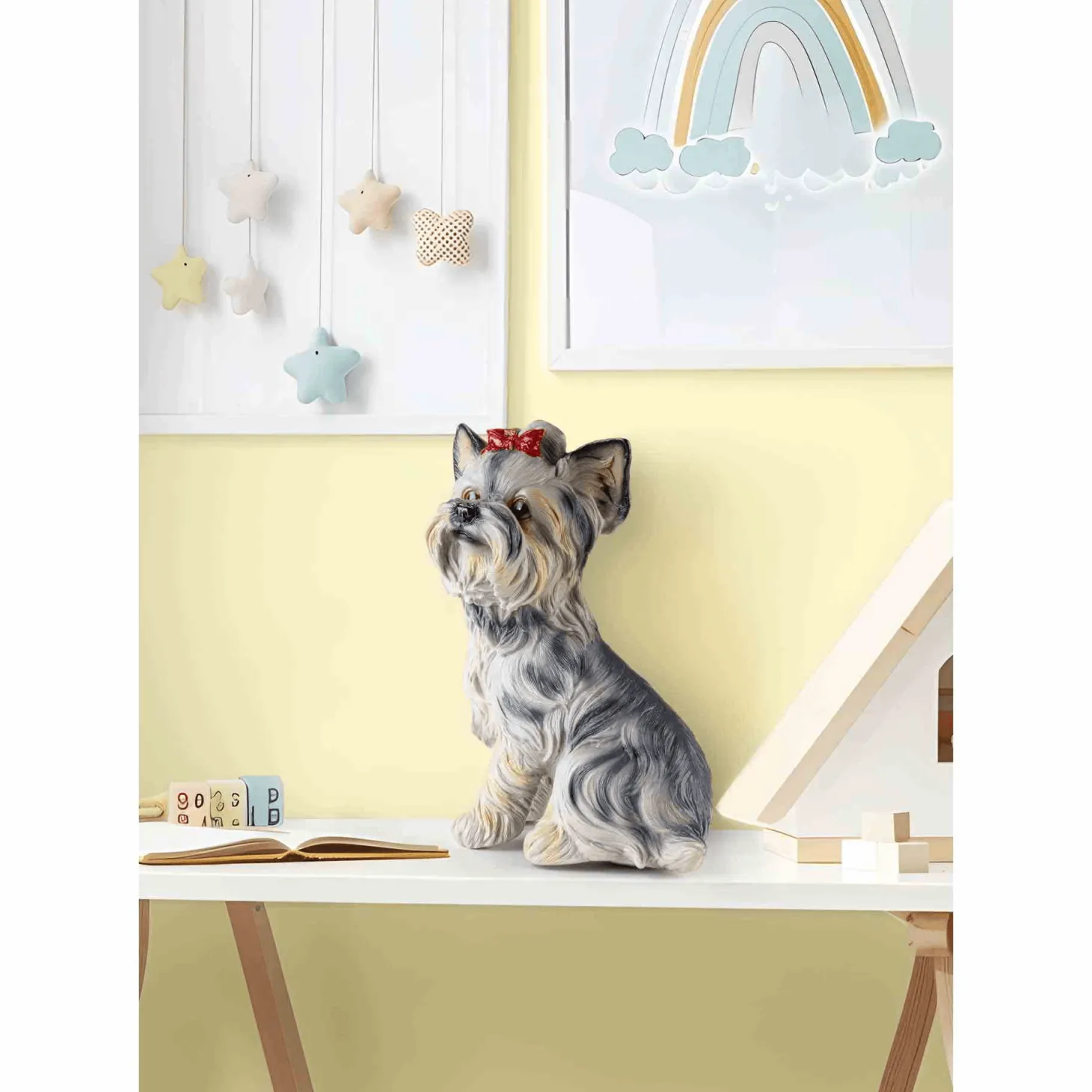 Perros esculturas decoración