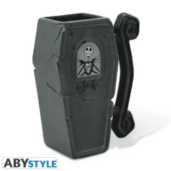 Pesadilla Antes de Navidad Taza 3D Ataúd de Jack 350 ml
