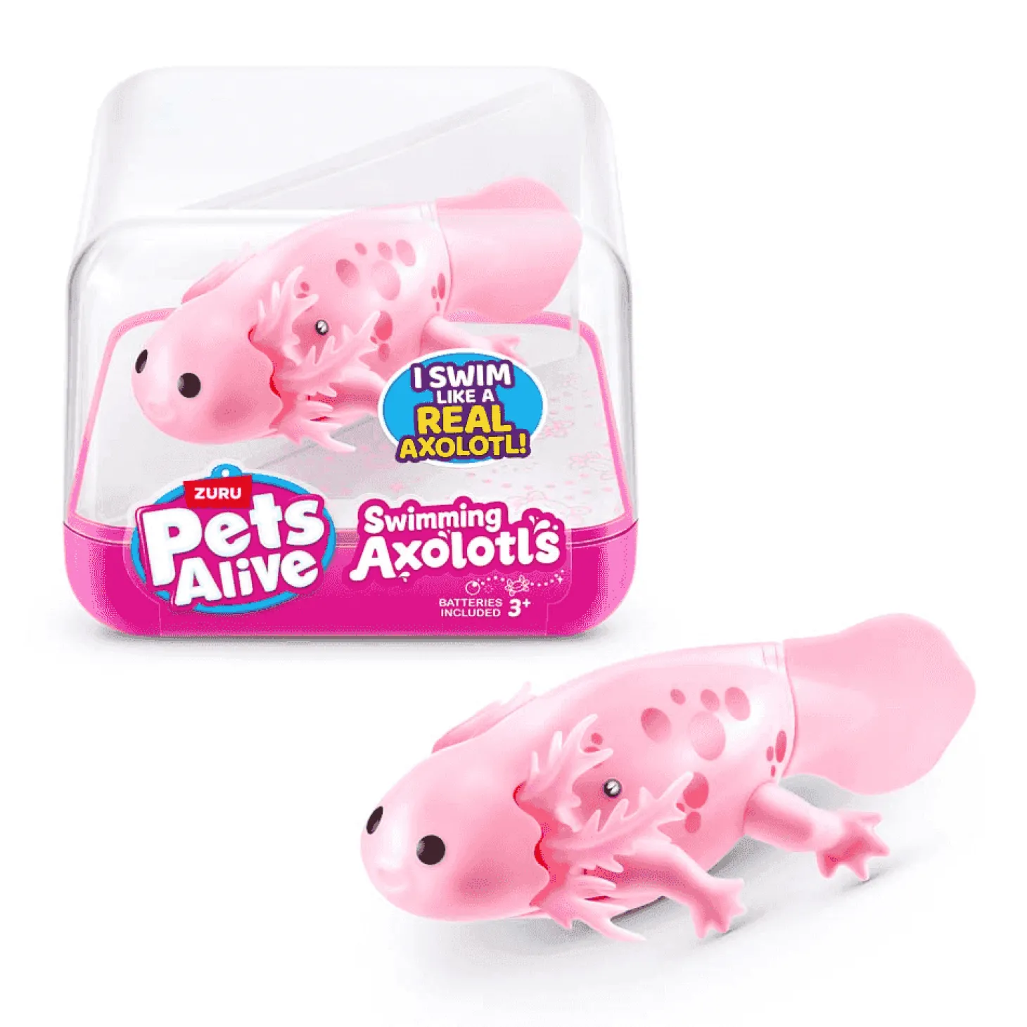 Pets Alive Axolote Mascota Acuática de ZURU