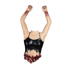 Photocall Mujer cortada por la mitad para disfraz