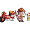 Pinypon Action Moto De Bombero Roja