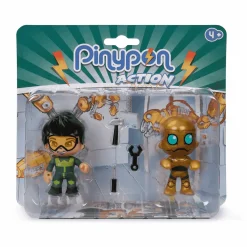Pinypon Action Set de 2 Figuras Robot y Mecánico