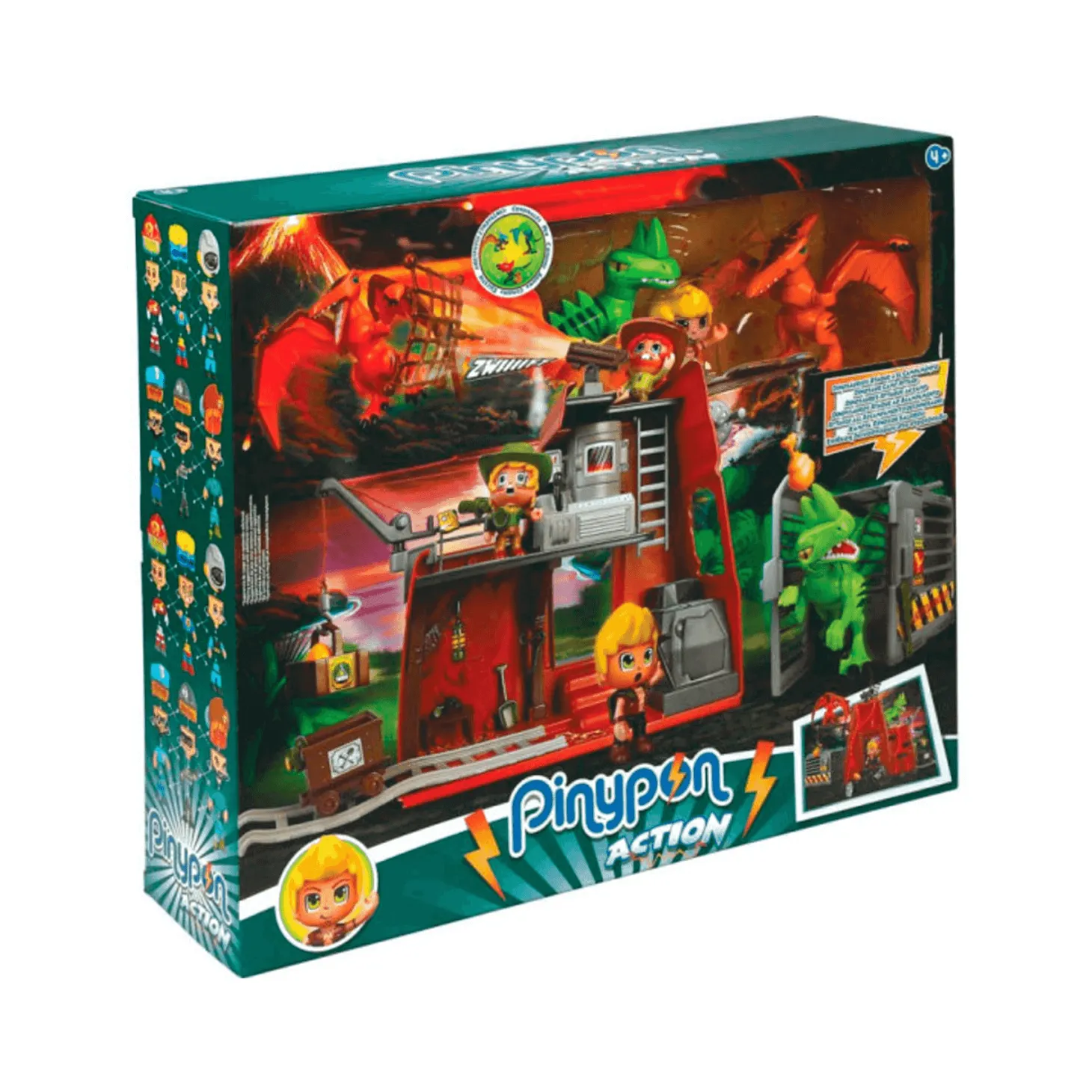 Pinypon Action Wild Dinos Atacan al Cazador