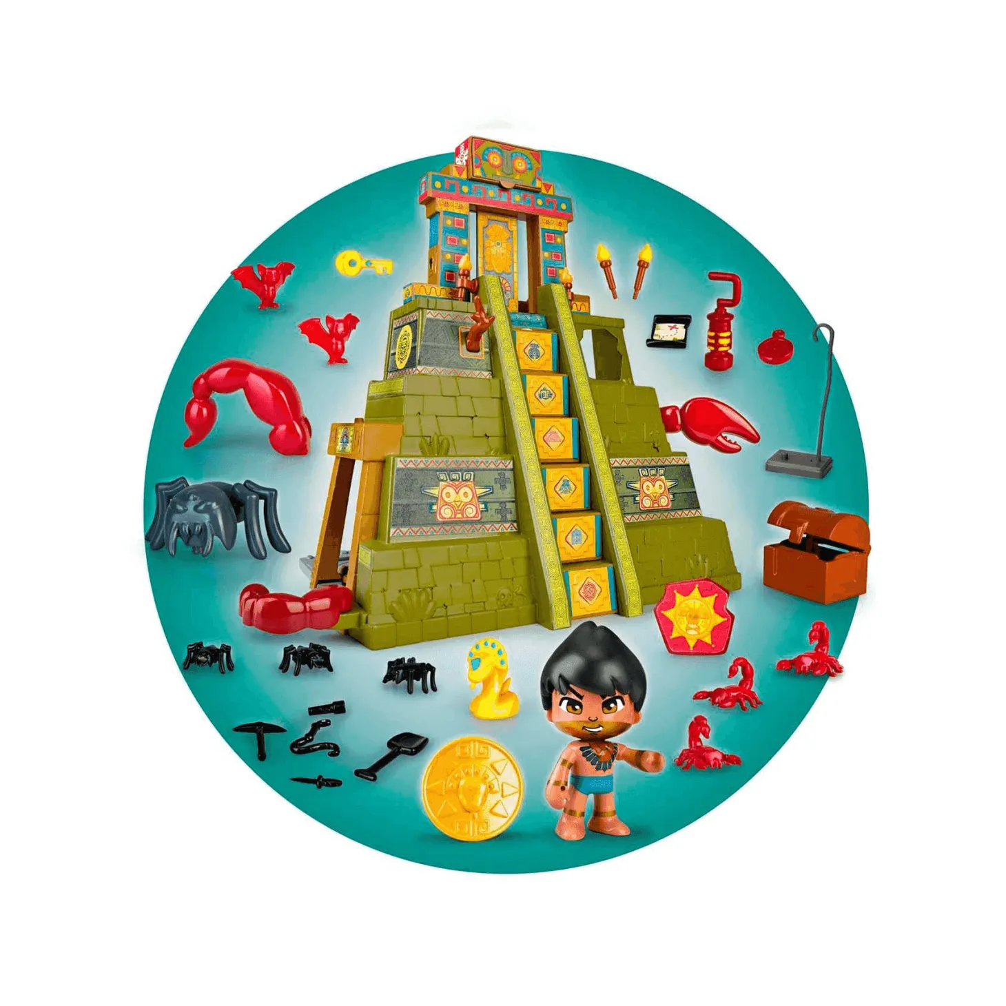 Pinypon Action Wild Trampas en la Pirámide