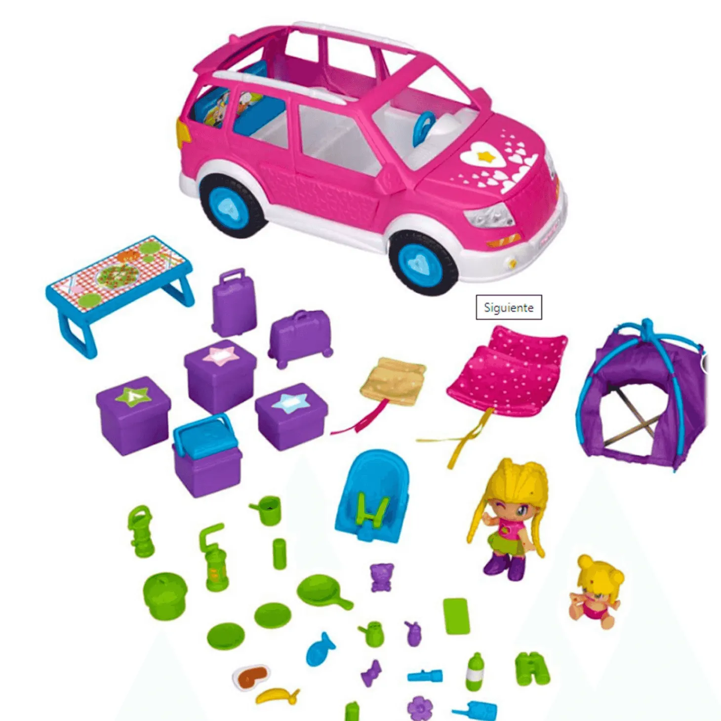 Pinypon Coche Camping