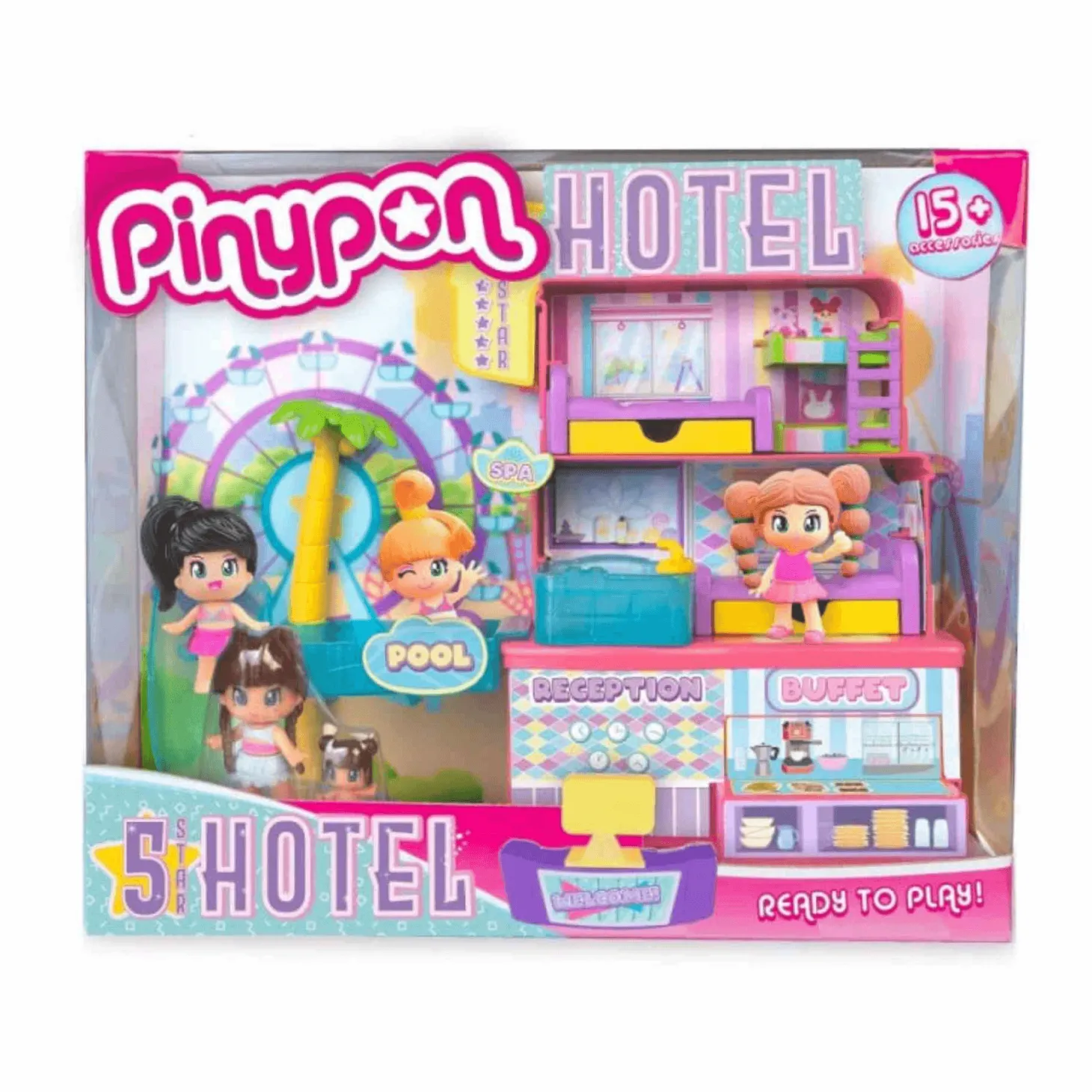 Pinypon Hotel 5 Estrellas - El hotel de lujo para figuras Pinypon
