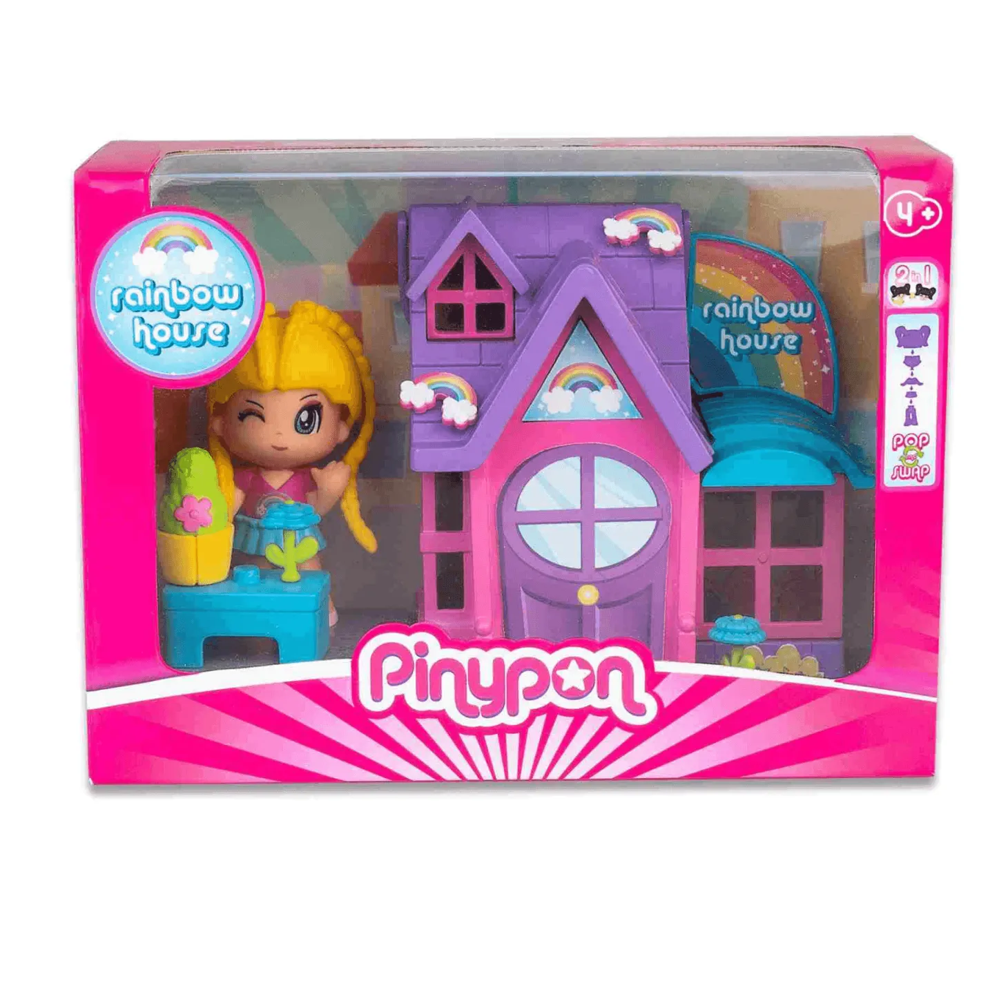 Pinypon Mini Casitas Arco Iris