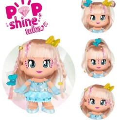 Pinypon Pop & Shine Tales ¡Transforma su Look Brillante!