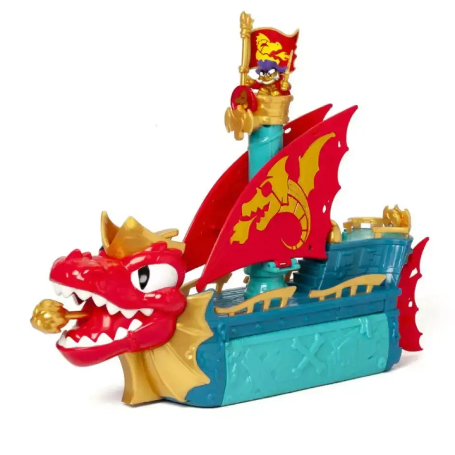 Piratix Dragon Ship – Barco dragón 3 en 1