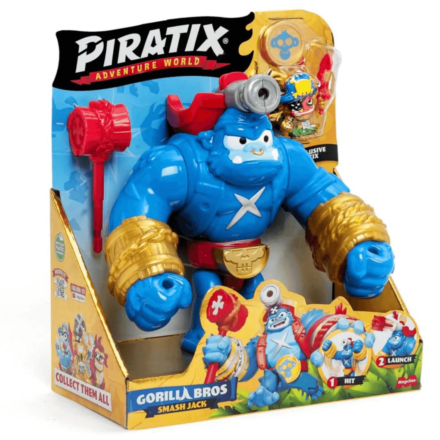 Piratix Gorilla Bros Smash Jack