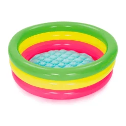 Piscina Inflable 3 Anilllos Colores