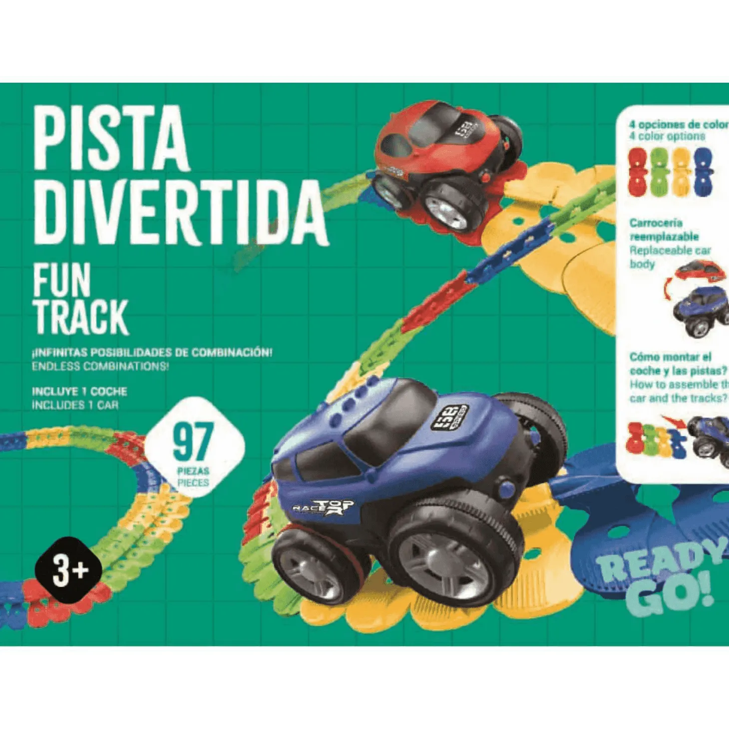 Pista Divertida Circuito Coches Infantil